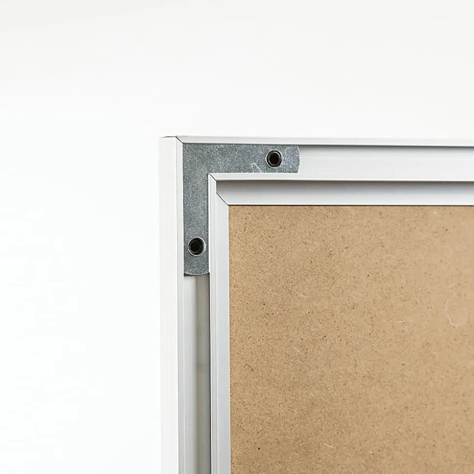 U Brands Magnetic Dry-Erase Board, 72" X 48", Silver Aluminum Frame, Actual Size 70" X 47" (073U00-01)