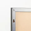 U Brands Magnetic Dry-Erase Board, 24" X 18", Black Wood Frame, Actual Size 23" X 17" (307U00-01)