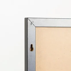 U Brands Magnetic Dry-Erase Board, 24" X 18", Black Wood Frame, Actual Size 23" X 17" (307U00-01)