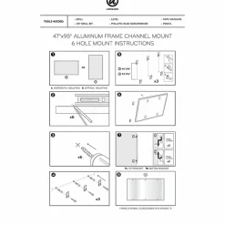 U Brands Magnetic Dry-Erase Board, 96