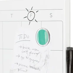 U Brands Magnetic Dry-Erase Calendar Board, 14
