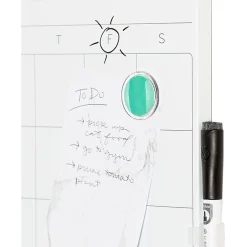 U Brands Magnetic Dry-Erase Calendar Board, 14