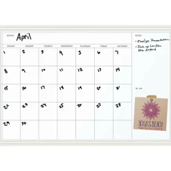 U Brands Magnetic Dry-Erase Monthly Calendar, 30
