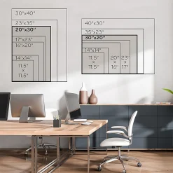 U Brands Magnetic Dry-Erase Monthly Calendar, 30