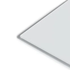 U Brands Magnetic Glass Dry-Erase Board Rolling Easel, 48