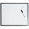 U Brands Magnetic Mod Dry-Erase Board, 20" X 16", Black and Gray Frame (381U00-01)
