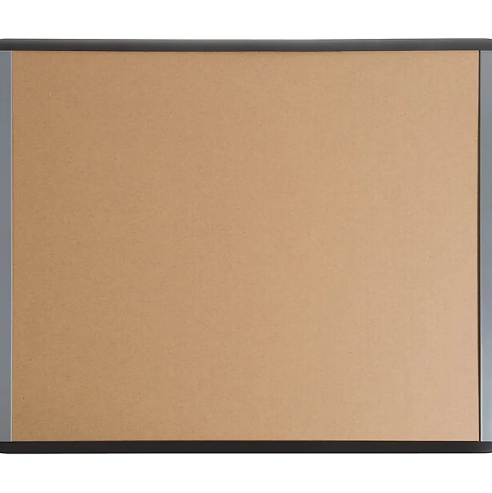U Brands Magnetic Mod Dry-Erase Board, 20" X 16", Black and Gray Frame (381U00-01)