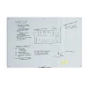 U Brands® Non-Magnetic Glass Dry-Erase Board, 72" X 48", White Frosted Surface, Frameless, Actual Size 70" X 47" (2796U00-01)
