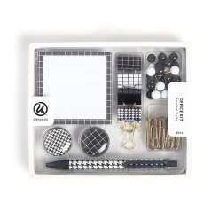 U Brands® Novelty Stationery Kit, Mod Heritage, Kit Of 80 Pieces