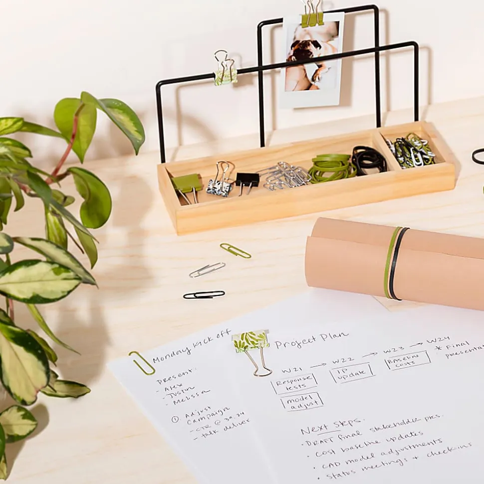 U Brands® Office Accessory Kit, Refined Roots, Kit Of 351 Pieces