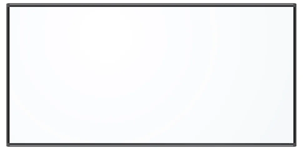 U Brands PINIT Magnetic Dry-Erase Board, 96" X 48", Black Aluminum Frame, Actual Size 95" X 47" (3013U00-01)