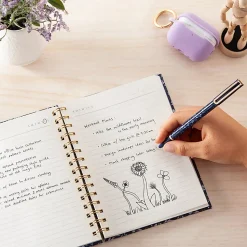 U Brands® Spiral Journal And Catalina Pen Set, 6