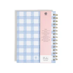 U Brands® Spiral Journal With Stickers, 6” x 8”, Cherry Picnic, Total Quantity 1