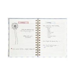 U Brands® Spiral Journal With Stickers, 6” x 8”, Cherry Picnic, Total Quantity 1