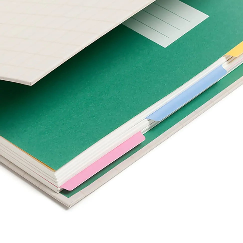 U Brands® Spiral Journal With 3 Tab Dividers, 6" x 8", Wellness Design, Total Qty 1