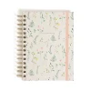 U Brands® Spiral Journal, With 3 Tab Dividers, 6" x 8", Pressed Botanical, Total Quantity 1
