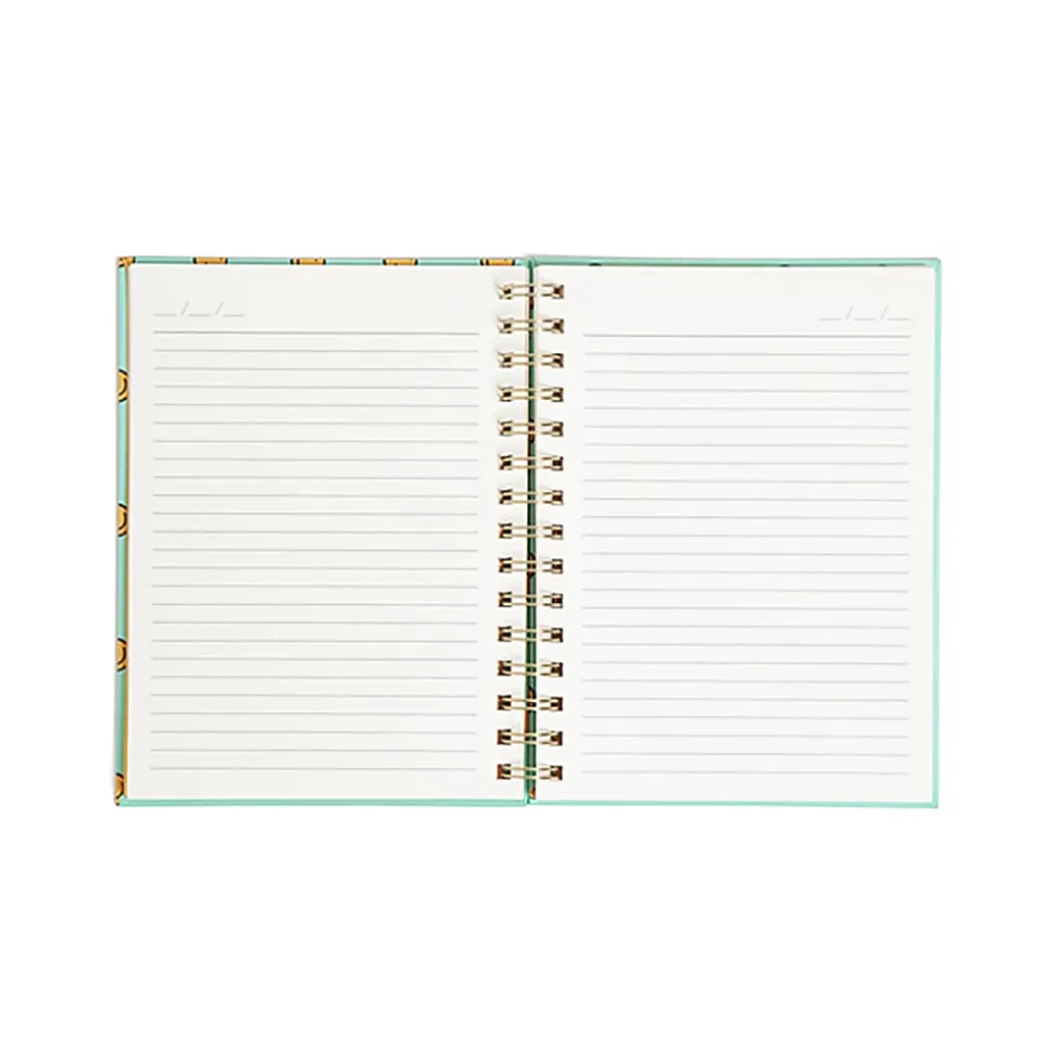 U Brands® Spiral Journal, 6" x 8", News Flash Design, Total Qty 1