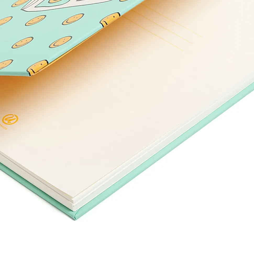 U Brands® Spiral Journal, 6" x 8", News Flash Design, Total Qty 1