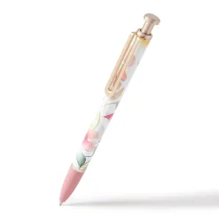 U Brands® 3-Tab Spiral Journal And Monterey Pen Set, 6” x 8”, College Rule, 240 Pages (120 Sheets), Linen Botanical Studies