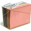 U Brands U-Eco™ Poly Hanging File Folders, Pack Of 12, Letter (8 1/2" x 11"), Assorted Colors