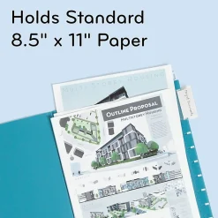 U Brands U-Eco™ Poly Hanging File Folders, Pack Of 12, Letter (8 1/2