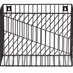 U Brands® Vena Desk Organization Collection Hanging File Basket, Medium Size, Black