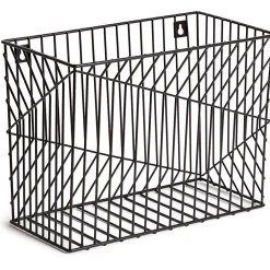 U Brands® Vena Desk Organization Collection Hanging File Basket, Medium Size, Black