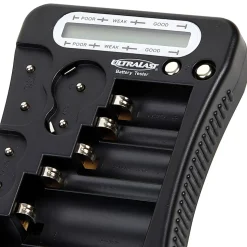 Ultralast® Universal Battery Tester, Black, ULMULTITEST