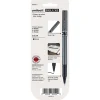 uni-ball® Deluxe Rollerball Pens, Micro Point, 0.5 mm, Graphite Barrel, Black Ink, Pack Of 3