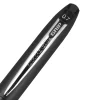 uni-ball® Grip Rollerball Pens, Fine Point, 0.7 mm, Black Barrel, Black Ink, Pack Of 12