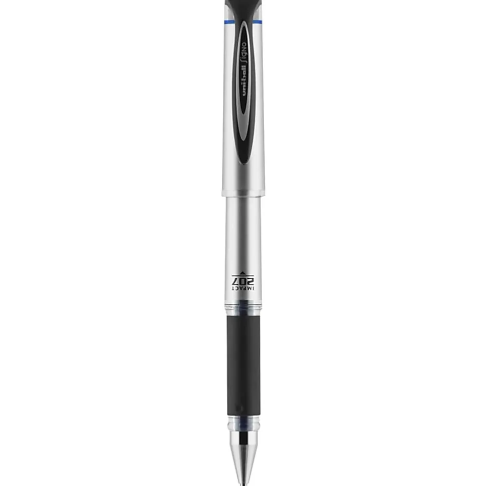 uni-ball® 207™ Impact™ Gel Pens, Bold Point, 1.0 mm, Assorted Barrels, Assorted Ink Colors, Pack Of 4