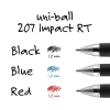 uni-ball® 207™ Impact™ RT Gel Pen Refills, Bold Point, 1.0 mm, Blue, Pack Of 2 Refills
