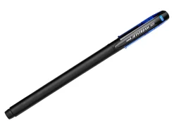 uniball® Jetstream™ 101 Rollerball Pens, Medium Point, 1.0mm, Assorted Barrels, Blue Ink, Pack Of 12