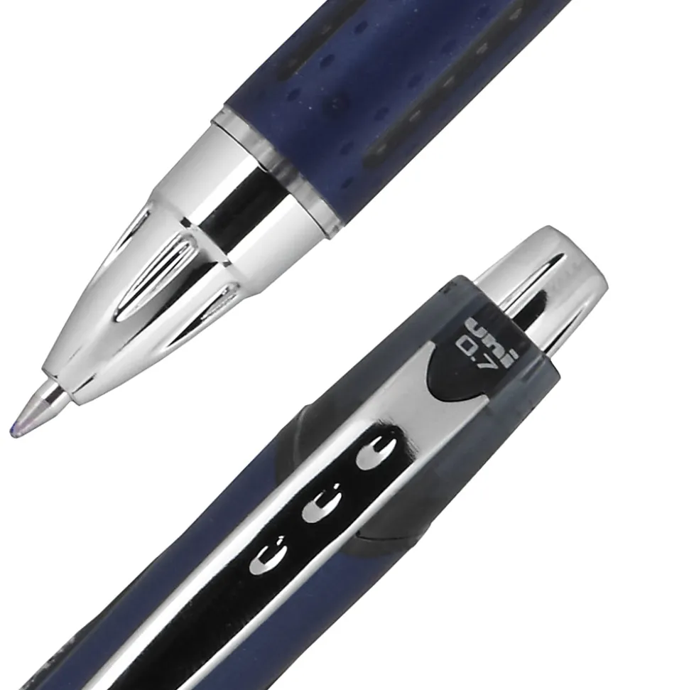uniball JETSTREAM RT Ballpoint Pens, Fine Point (0.7mm), Black, 12 Count