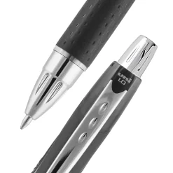 uniball® Jetstream™ RT Retractable Ballpoint Pens, Medium Point, 1.0 mm, Black Ink, Pack of 12