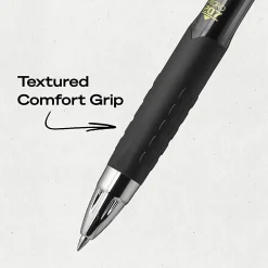 uniball™ 207 Retractable Gel Pens, 0.5mm Micro Point, Black Ink, 4 Count