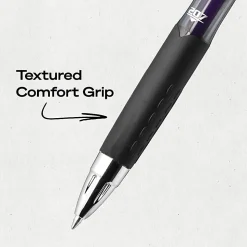 uniball™ 207 Retractable Gel Pens, 0.7mm Medium Point, Violet Ink, 12 Count