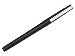 uni-ball® Roller Micro Pens, Micro Point, 0.5 mm, Black Barrel, Black Ink, Pack Of 36