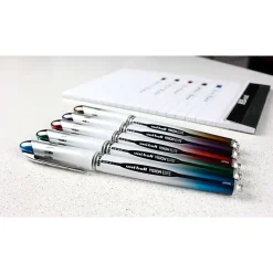uni-ball® Vision™ Elite™ Rollerball Pen, Bold Point, 0.8 mm, White Barrel, Blue-Black Ink