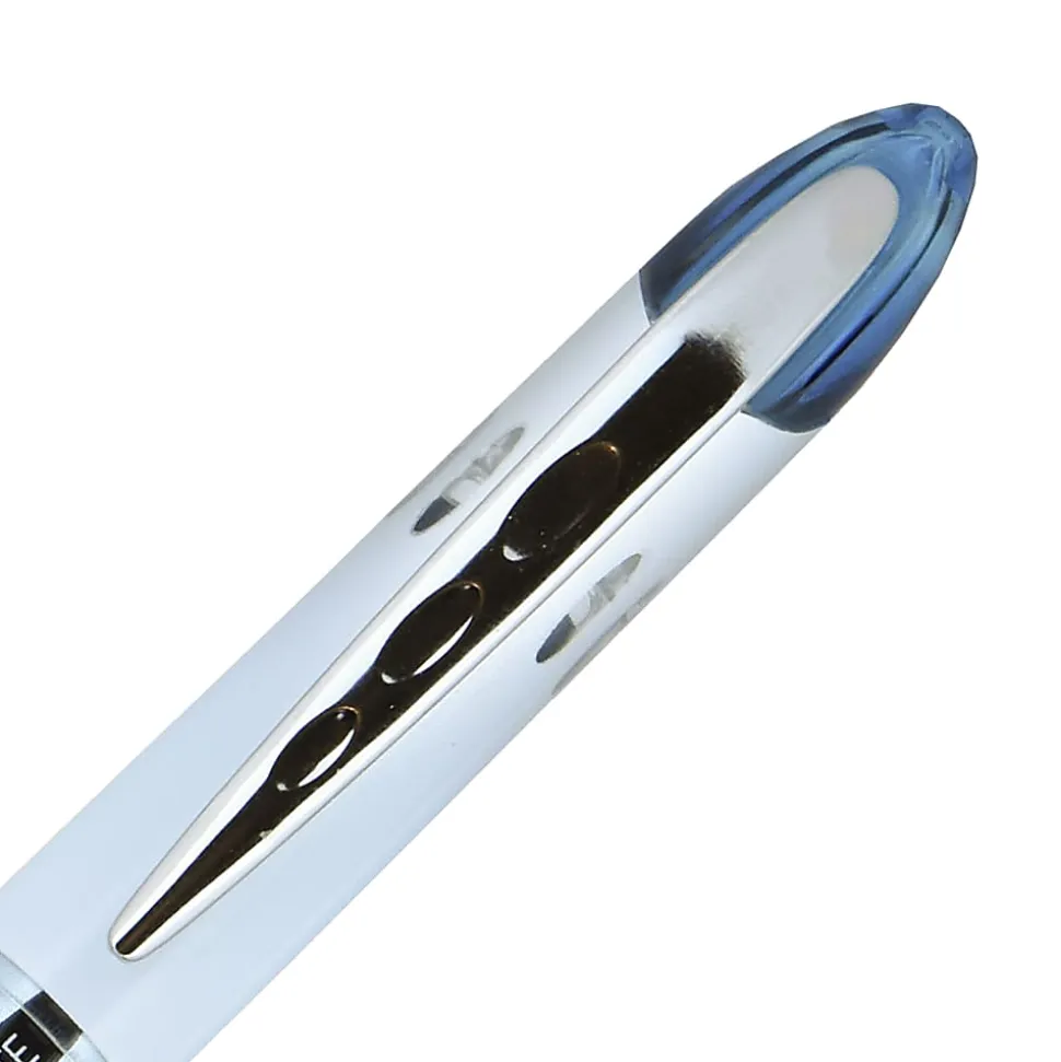 uni-ball® Vision™ Elite™ Rollerball Pen, Bold Point, 0.8 mm, White Barrel, Blue-Black Ink