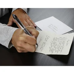 uni-ball® Vision™ Elite™ Rollerball Pen, Bold Point, 0.8 mm, White Barrel, Black Ink