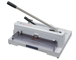 United C12 Tabletop Guillotine Paper Cutter With LED Laser Cut Line, 14.5ā, Gray