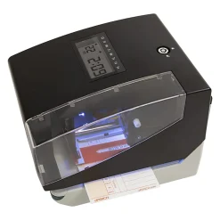 uPunch Digital Time Clock And Date Stamp Bundle, Unlimited Employees, 8”H x 6-13/16”W x 6”W, Black