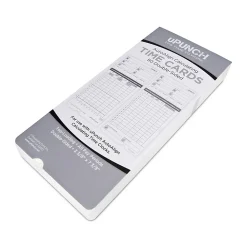 uPunch Time Cards, 2-Sided, 3.5