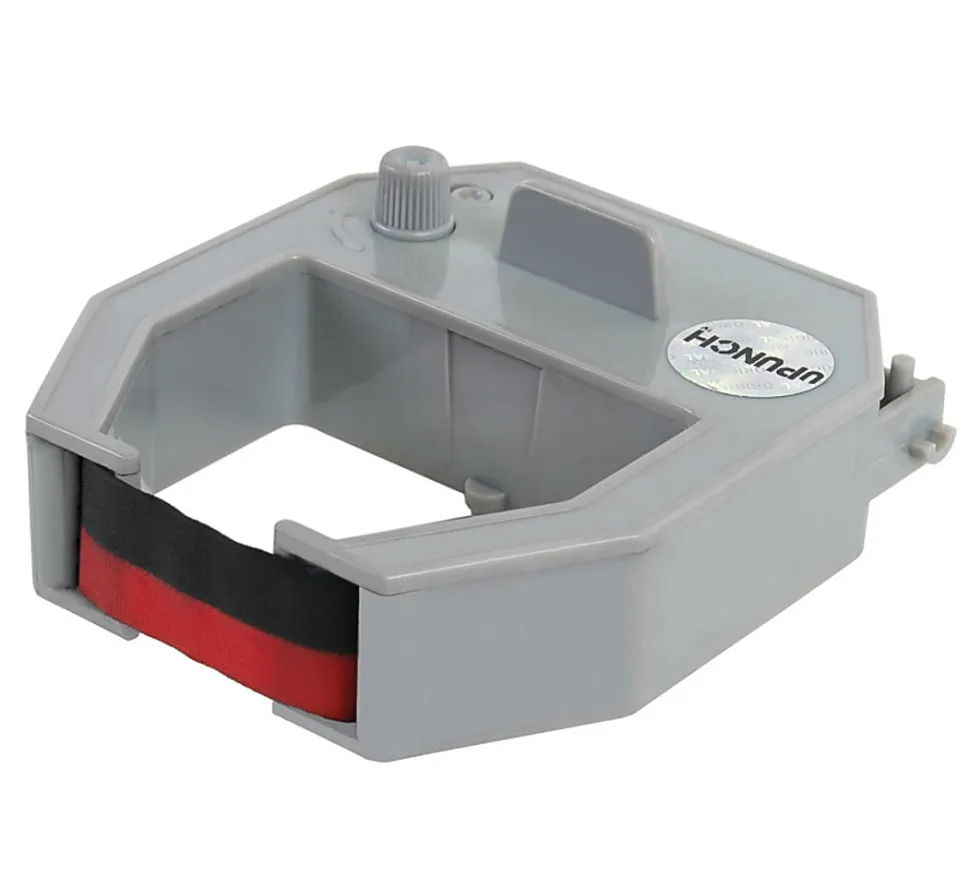 uPunch™ Time Clock HN2000/HN4000/HN6000 Replacement Ribbon Cartridge, Red/Black