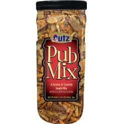 Utz® Pub Mix Snack Barrel, 20 Oz Tub