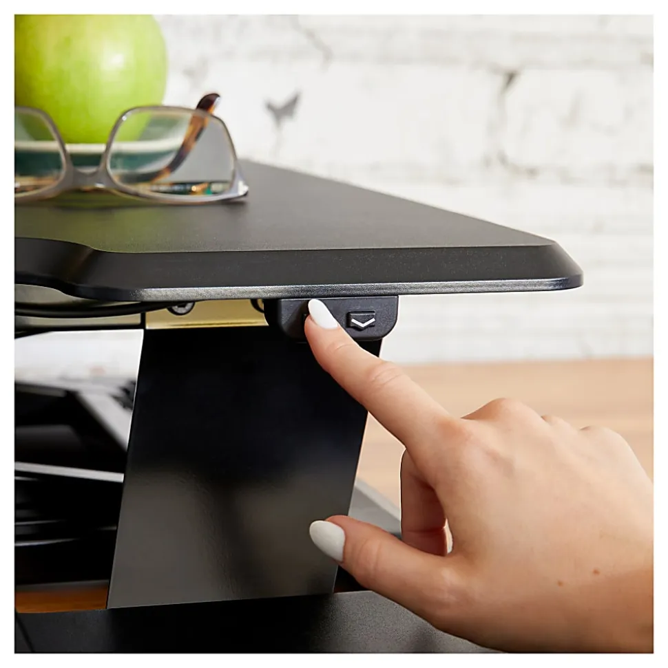VariDesk Electric ProPlus 32 Standing Desk Riser, Black