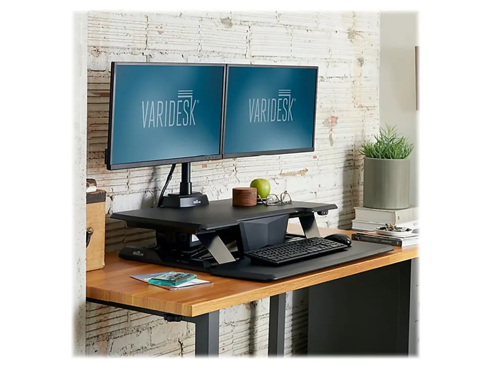 VariDesk Electric ProPlus 32 Standing Desk Riser, Black
