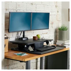 VariDesk Electric ProPlus 32 Standing Desk Riser, Black