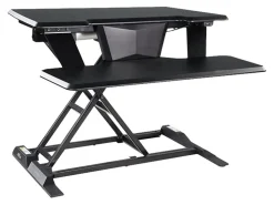 VariDesk Electric ProPlus 32 Standing Desk Riser, Black